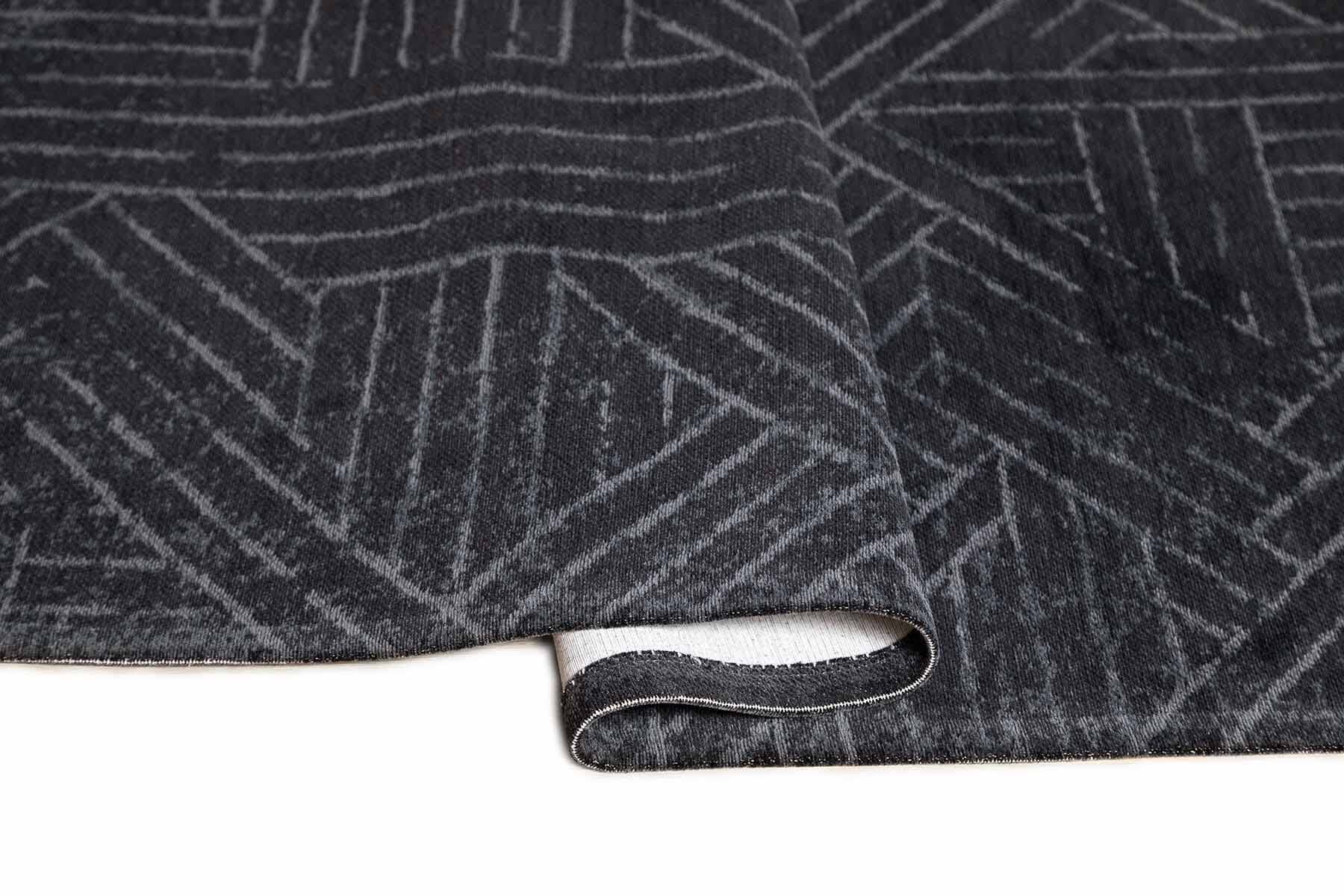 Moderner Teppich FARO CHARCOAL - Waschbarer Teppich – Bild 5